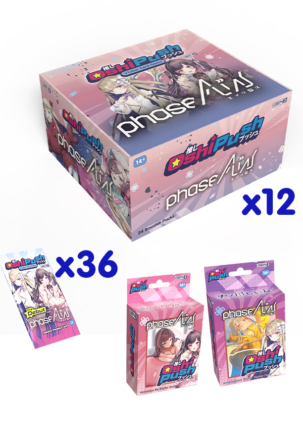 oshi push booster box Oshi Push Phase Alias: Oshi Network – Japanime Games