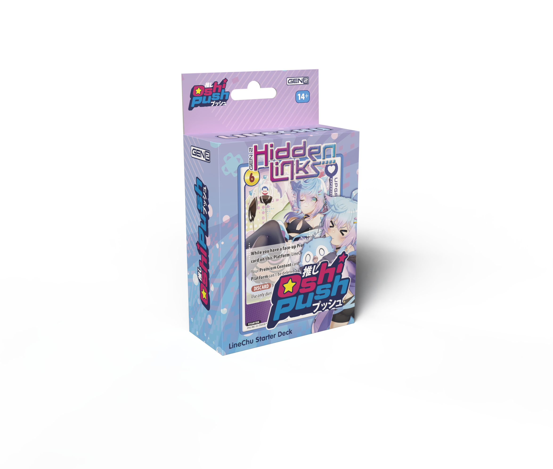 Oshi Push Hidden Links: Starter Deck LineChu – Japanime Games Oshi Push Hidden Links: Starter Deck LineChu – Japanime Games