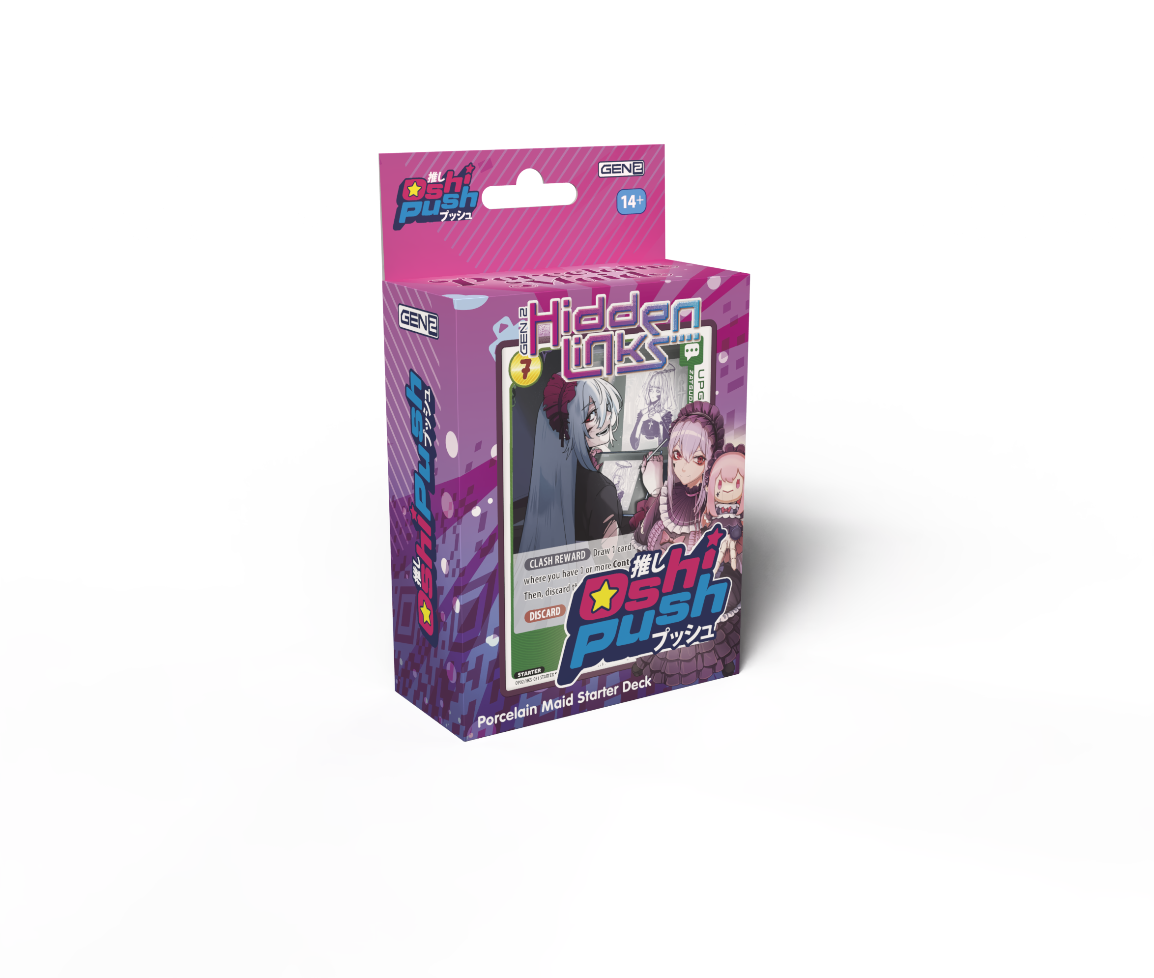 Oshi Push Hidden Links: Starter Deck Porcelain Maid