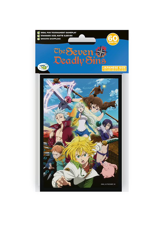 seven deadly sins card sleeves Sleeves - Officially Licensed Seven Deadly Sins Sleeves