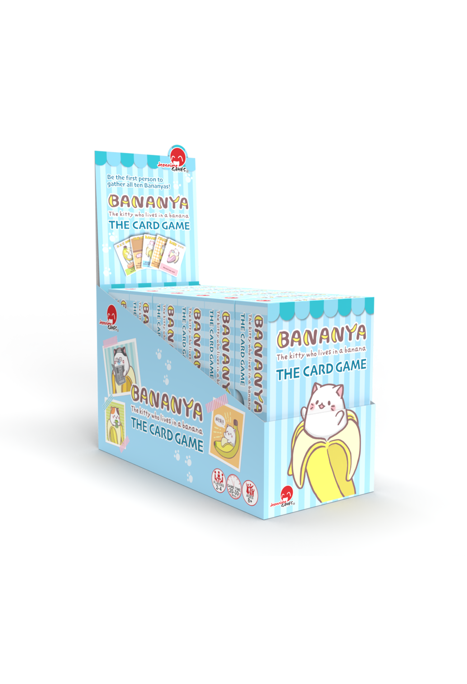 6-pack Display Bananya: The Card Game