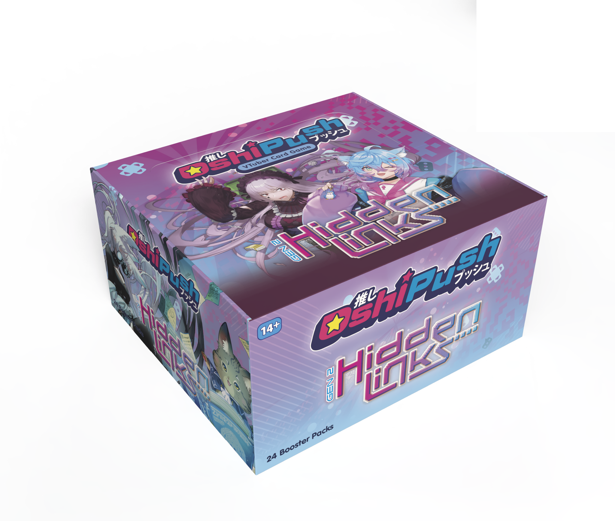 Oshi Push Hidden Links: Booster Box Case