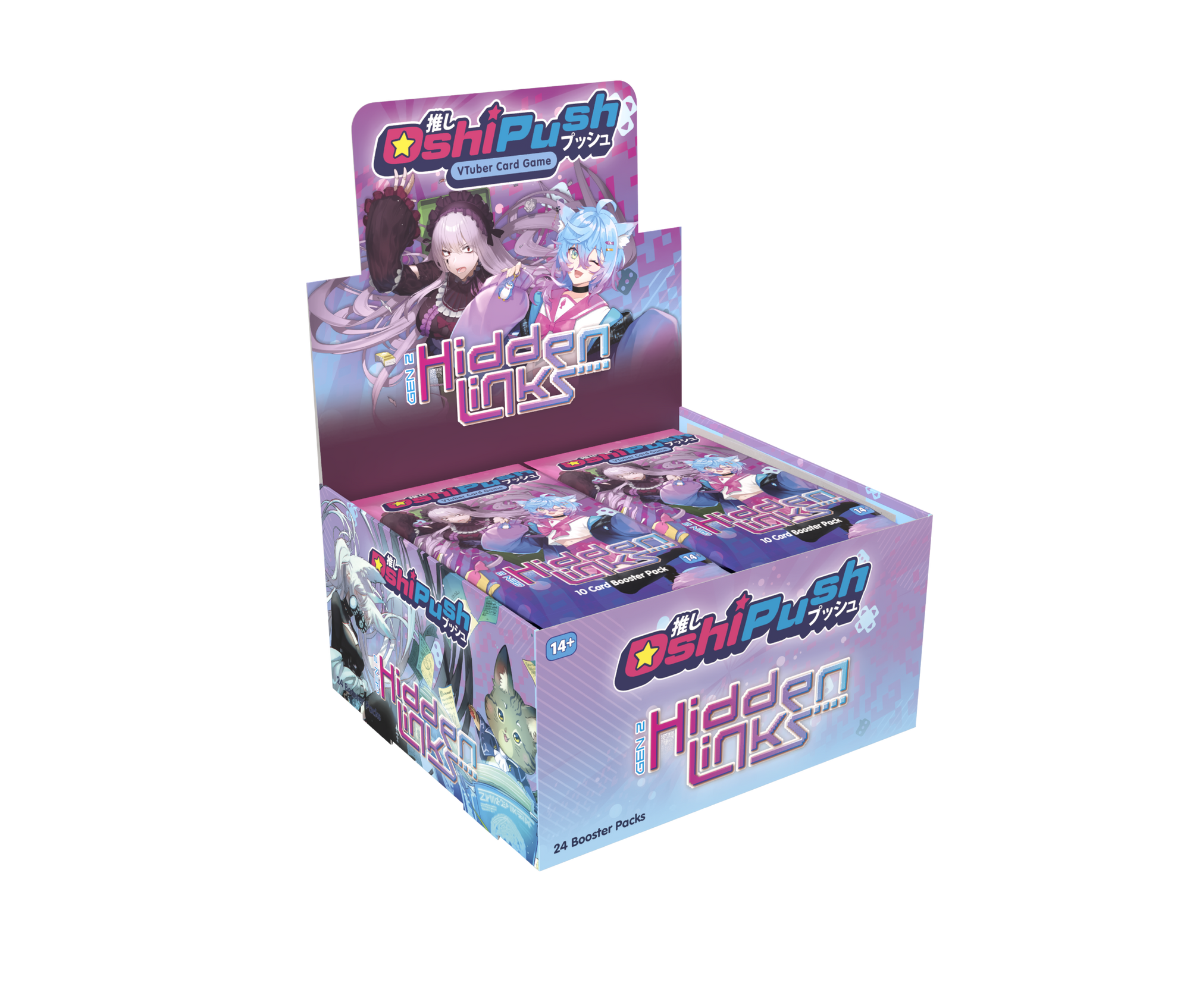 Oshi Push Hidden Links: Booster Box Case