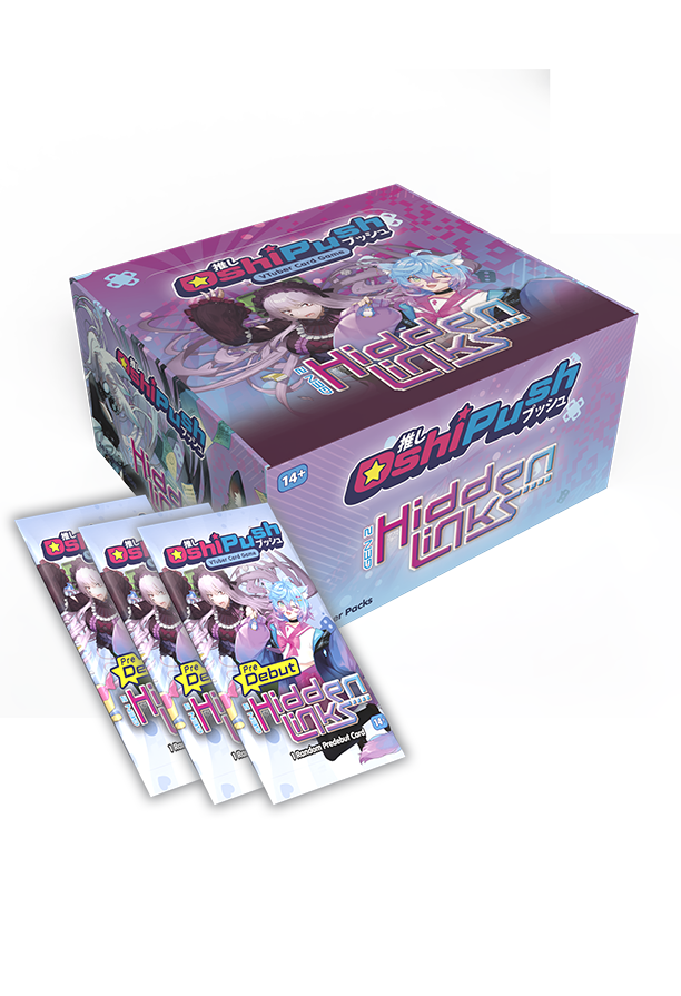 Oshi Push Hidden Links: Booster Box Bundle Japanime Games Oshi Push Hidden Links: Booster Box Bundle Japanime Games