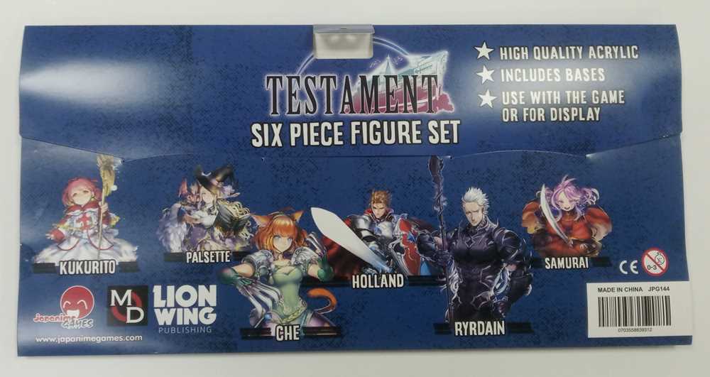 Acrylic Standees - Testament