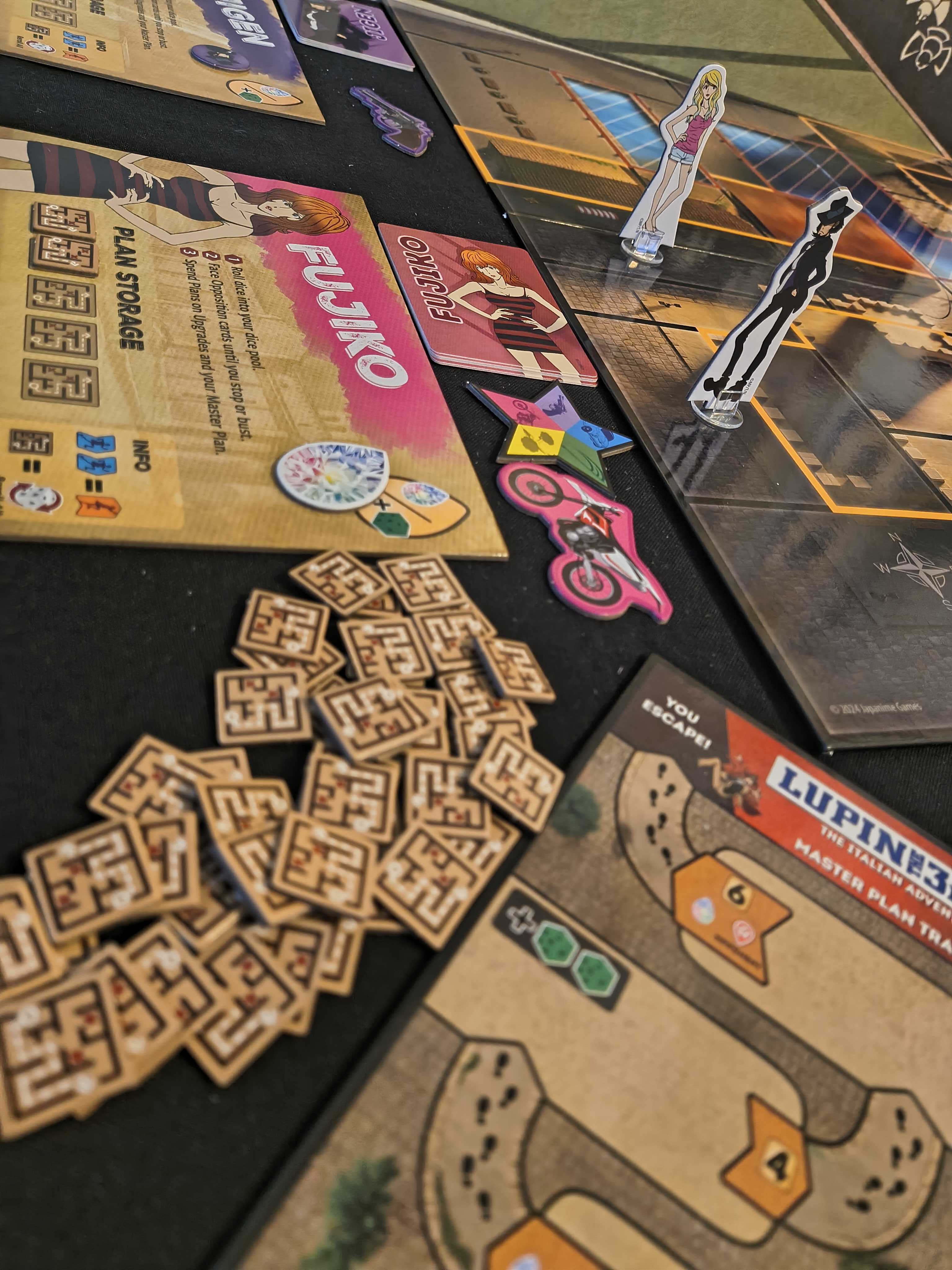 【ルパン三世】 海外版 ボードゲーム [日本語訳付] Lupin III: The Italian Adventure – Japanime Games
