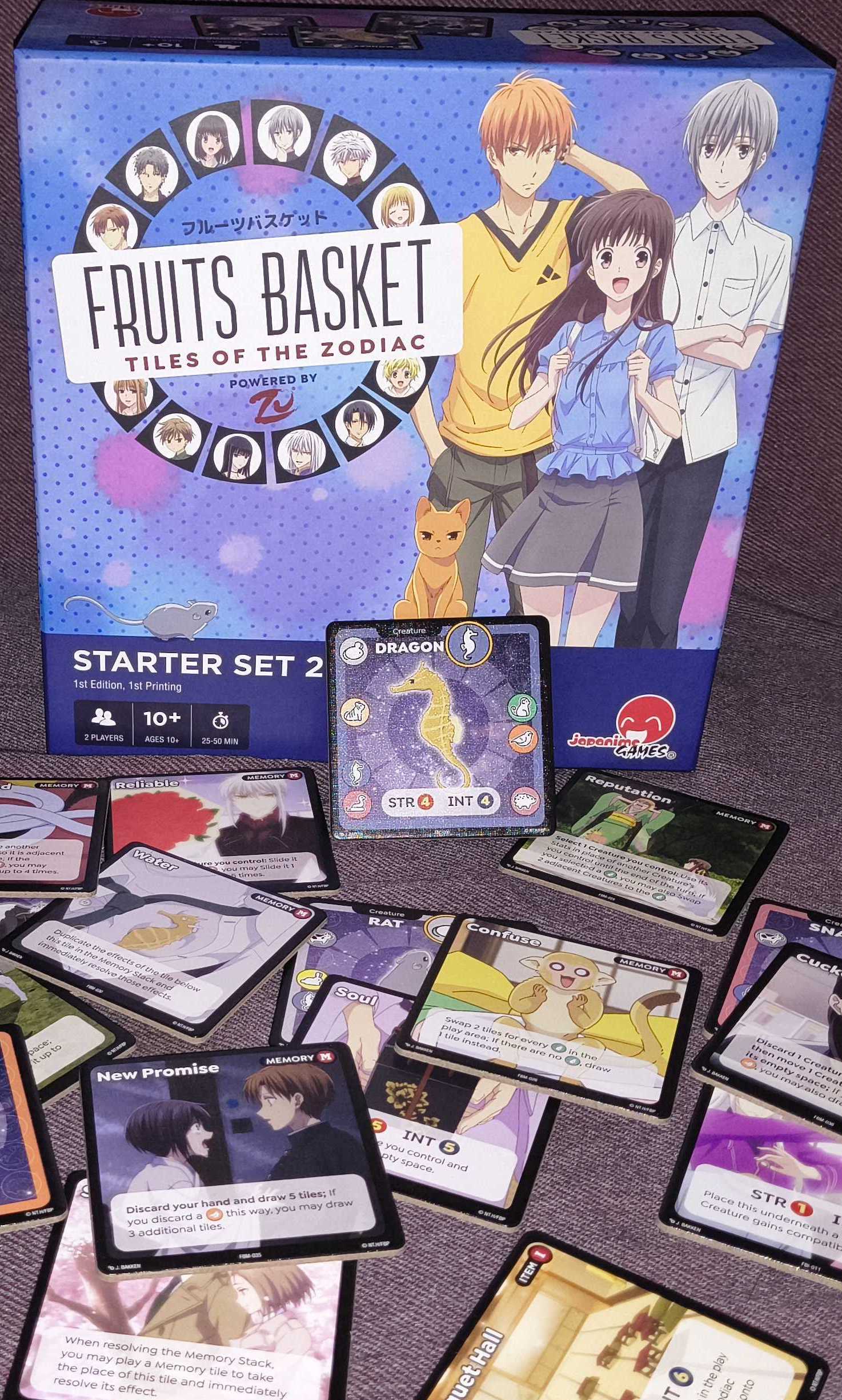 Japanime Games ZU Tiles: Fruits Basket Set 2