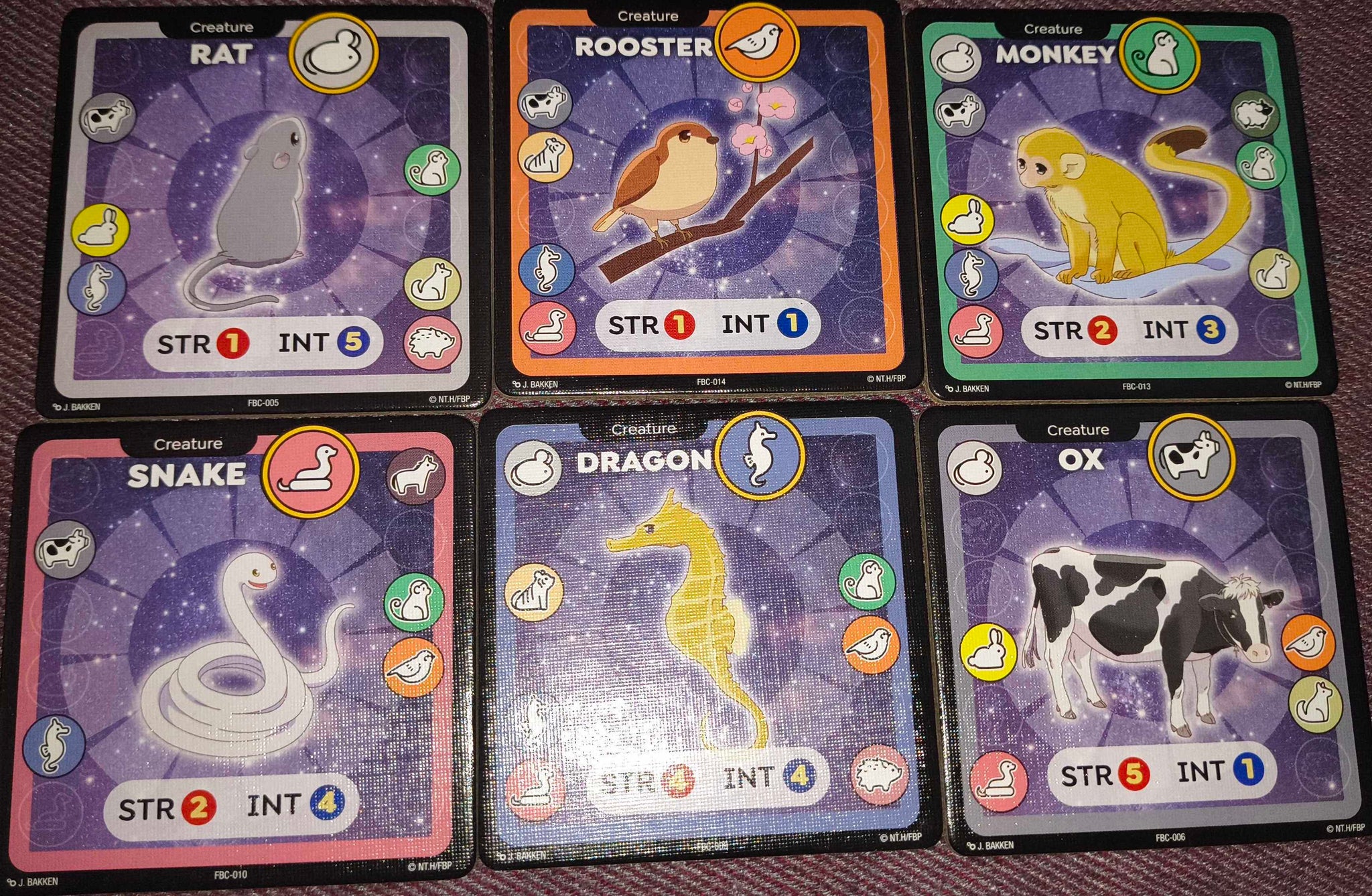 Japanime Games ZU Tiles: Fruits Basket Set 2