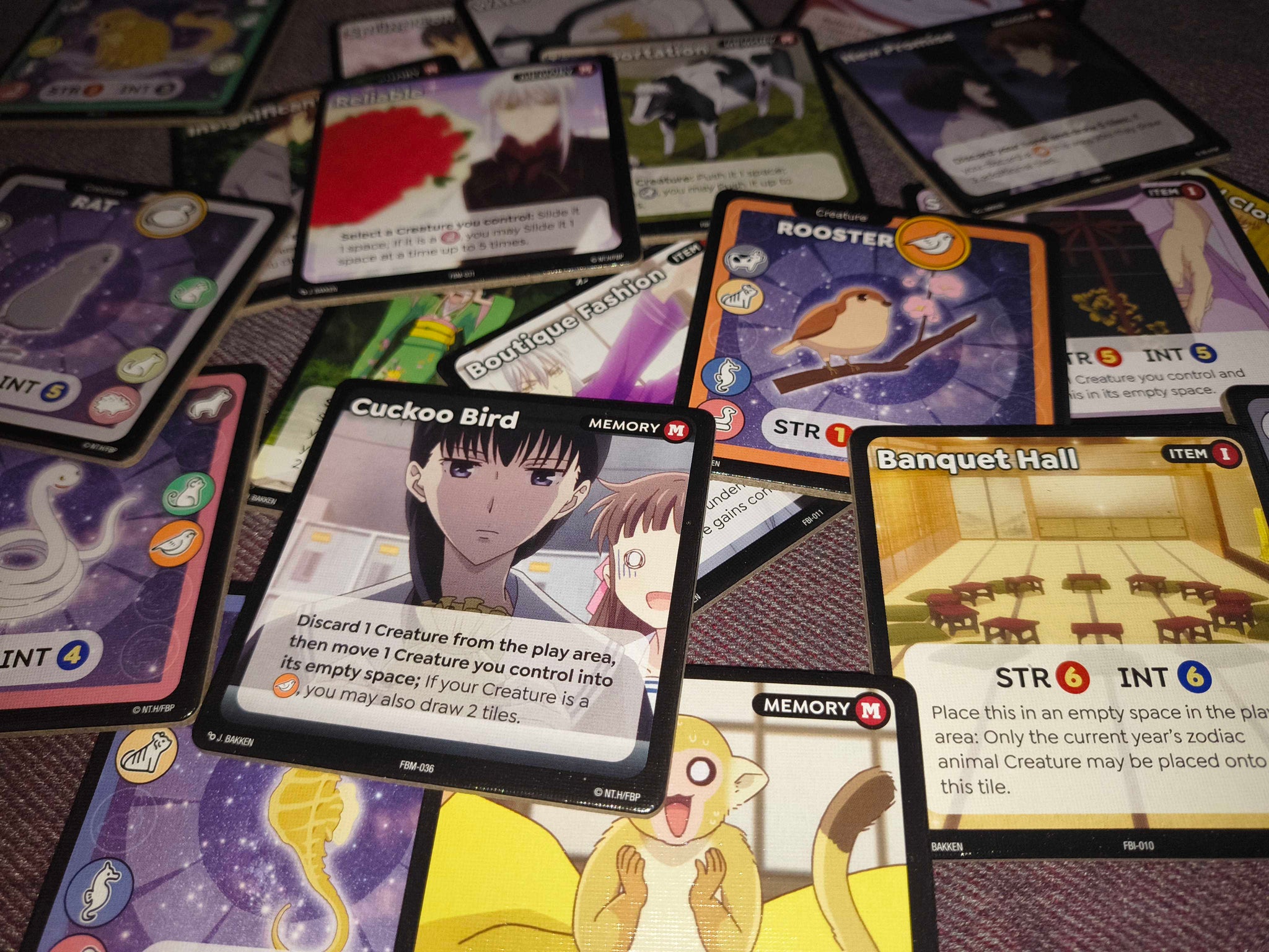 Japanime Games ZU Tiles: Fruits Basket Set 2