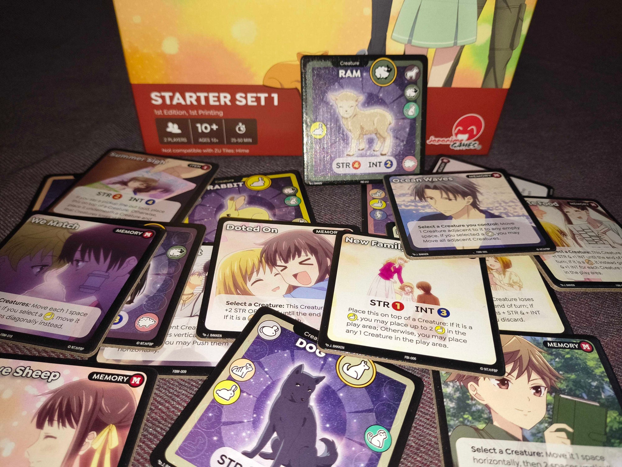 Japanime Games ZU Tiles: Fruits Basket Set 1