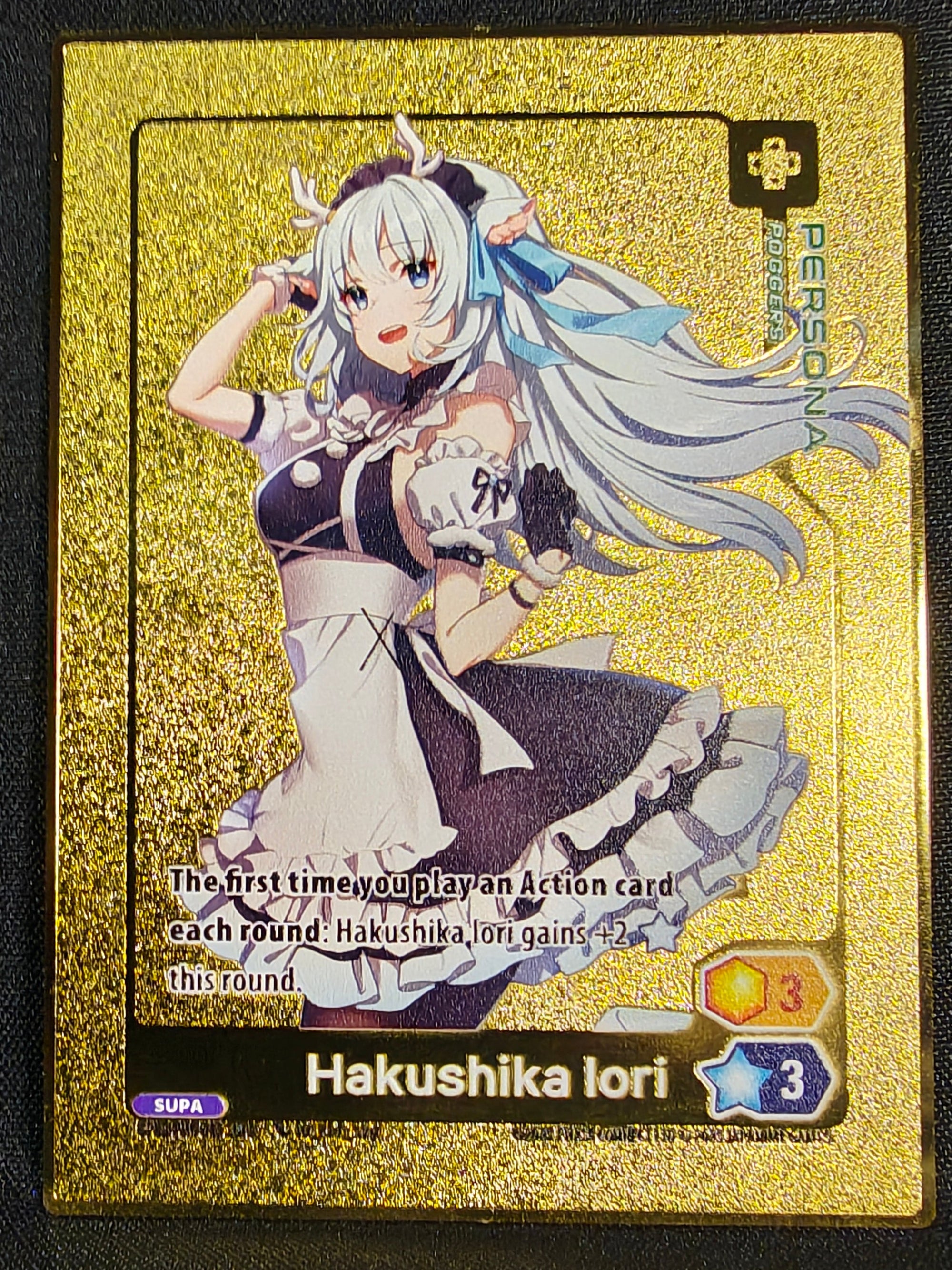 Oshi Push Phase Origins: Metal Card Hakushika Iori