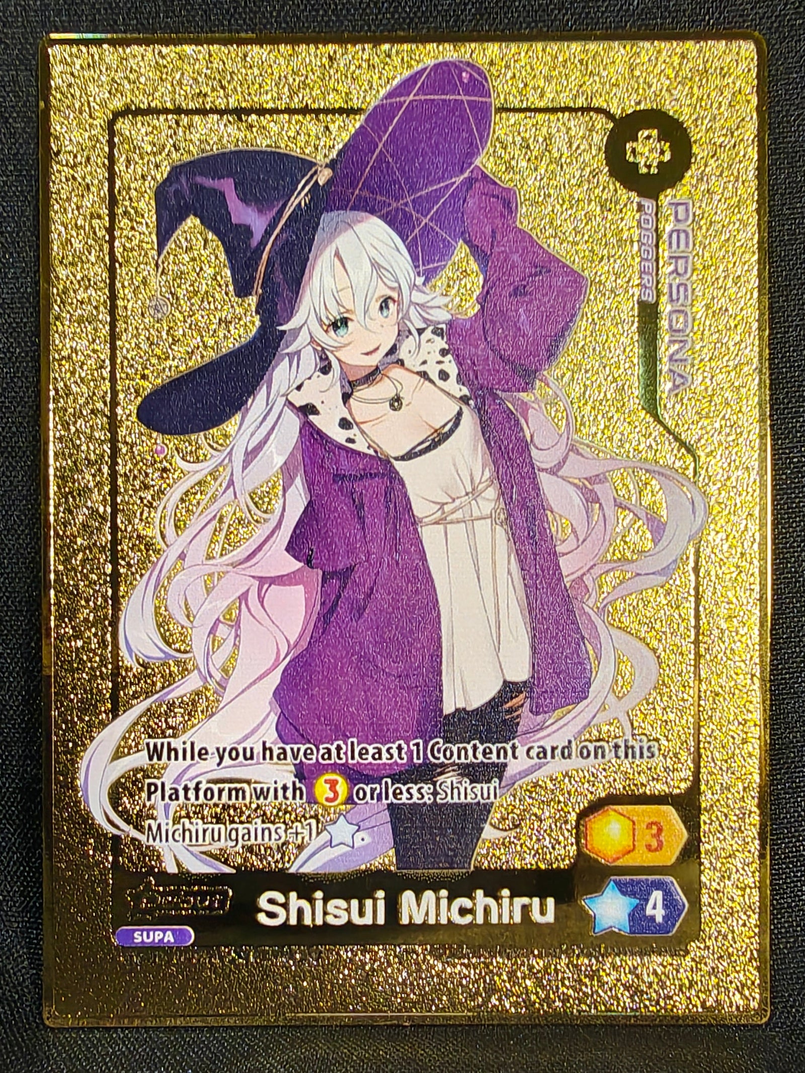 Oshi Push Phase Origins: Metal Card Shisui Michiru