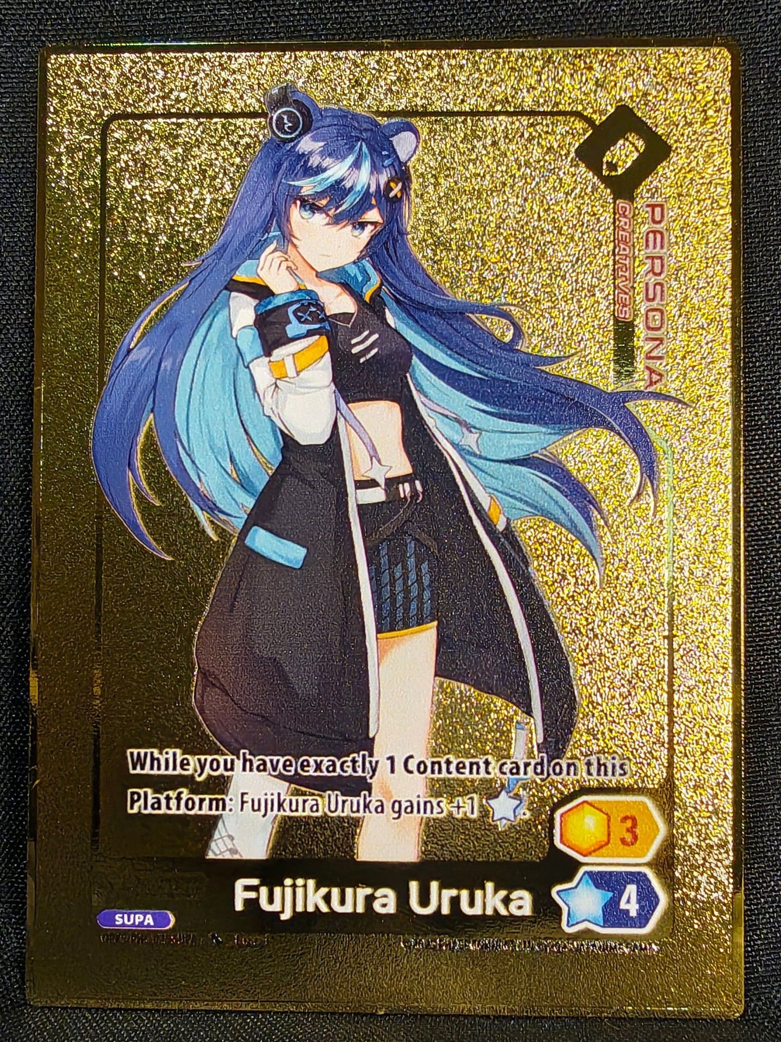 Oshi Push Phase Origins: Metal Card Fujikura Uruka