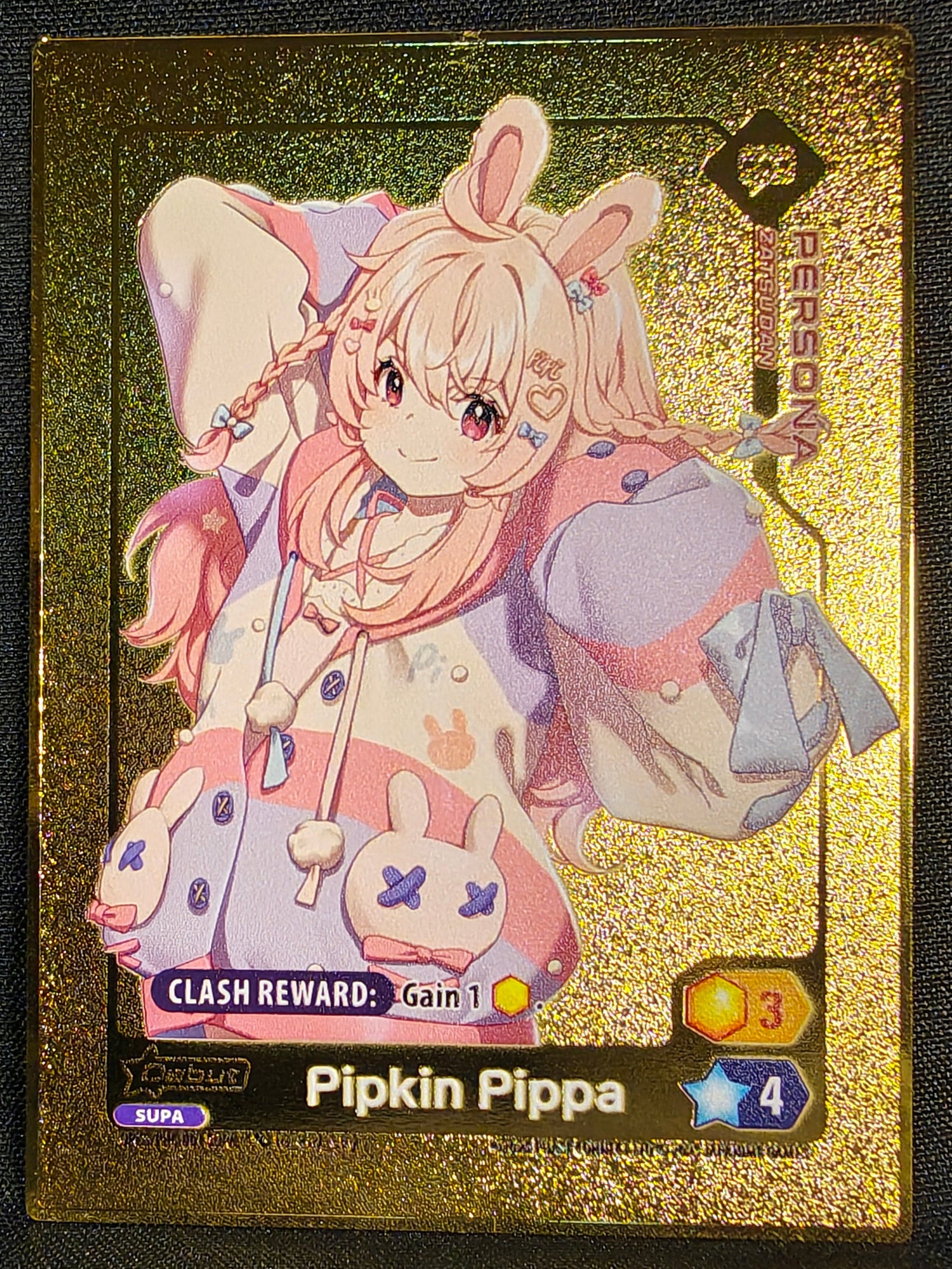 Oshi Push Phase Origins: Metal Card Pipkin Pippa