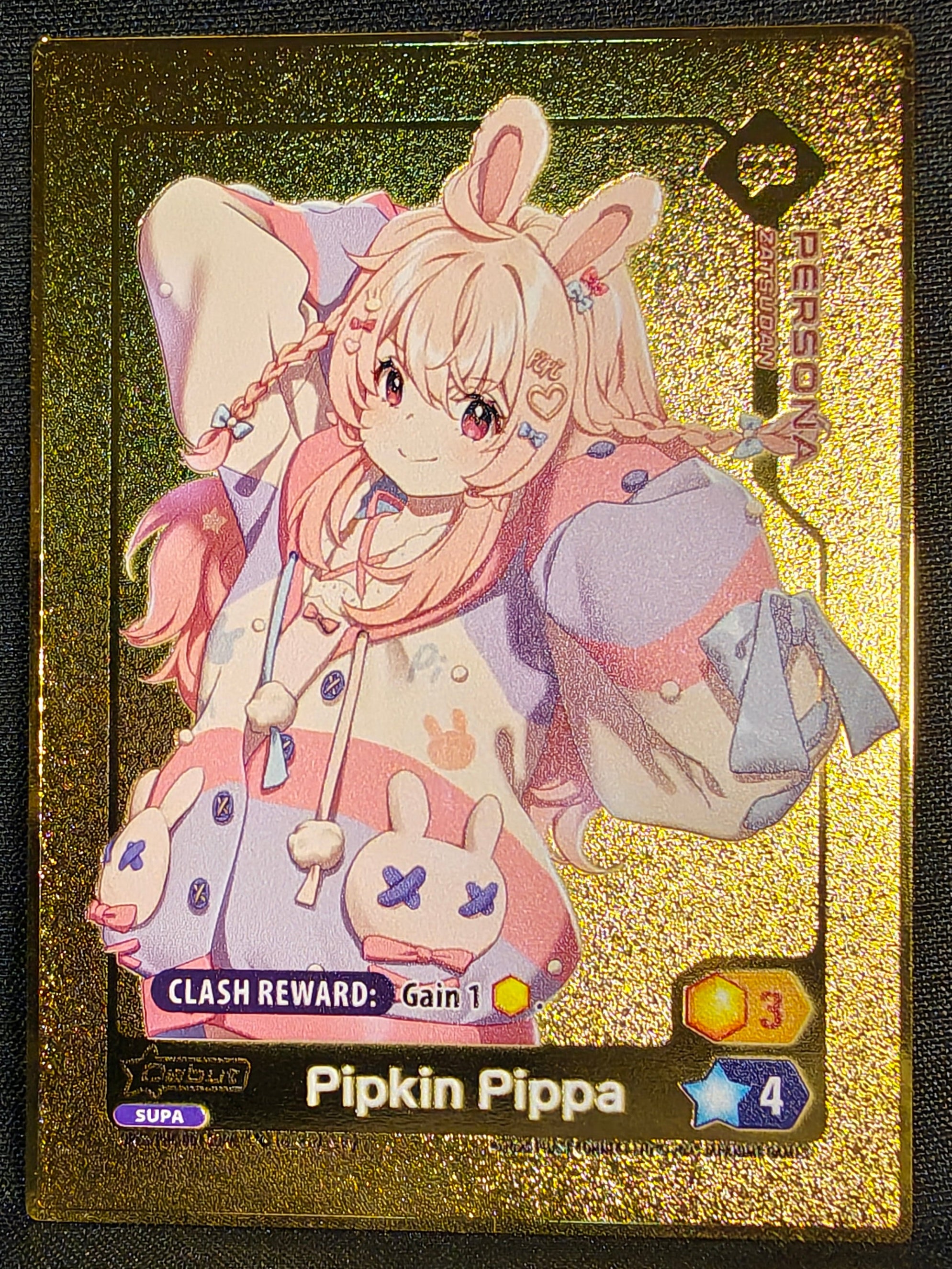 Oshi Push Phase Origins: Metal Card Pipkin Pippa