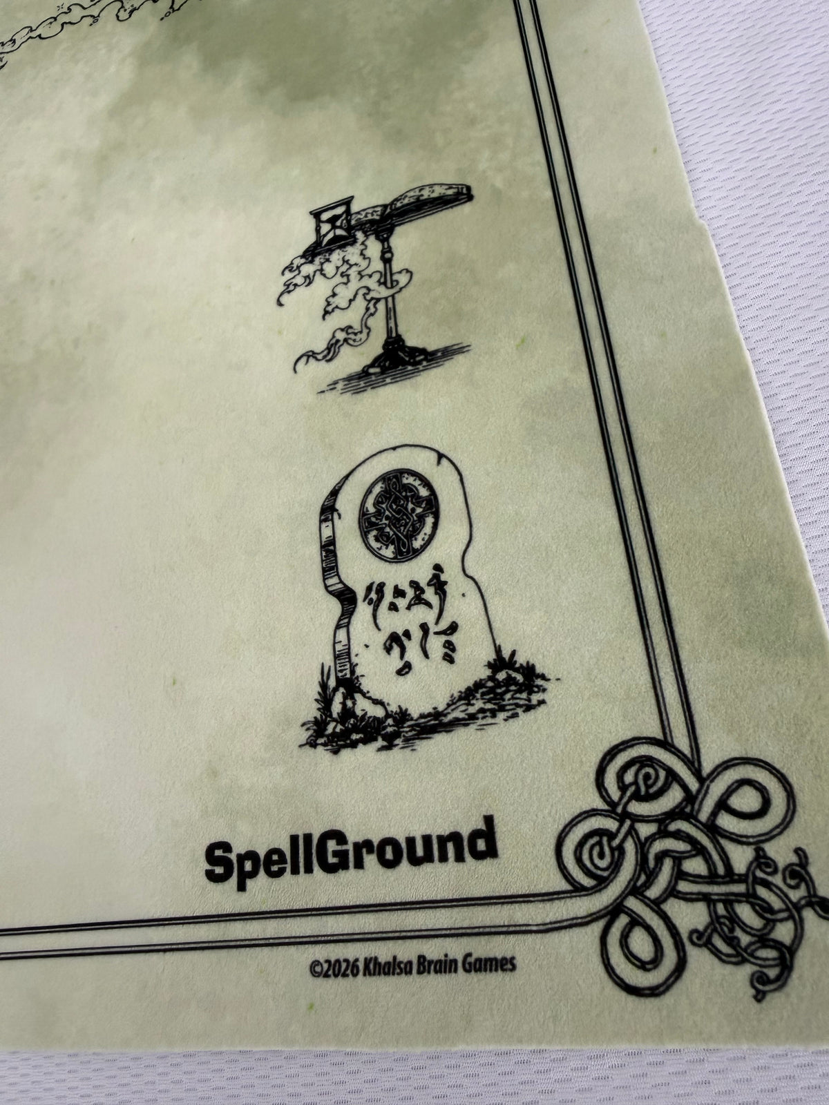 Green Spellground Premium Duelist Cloth Playmat