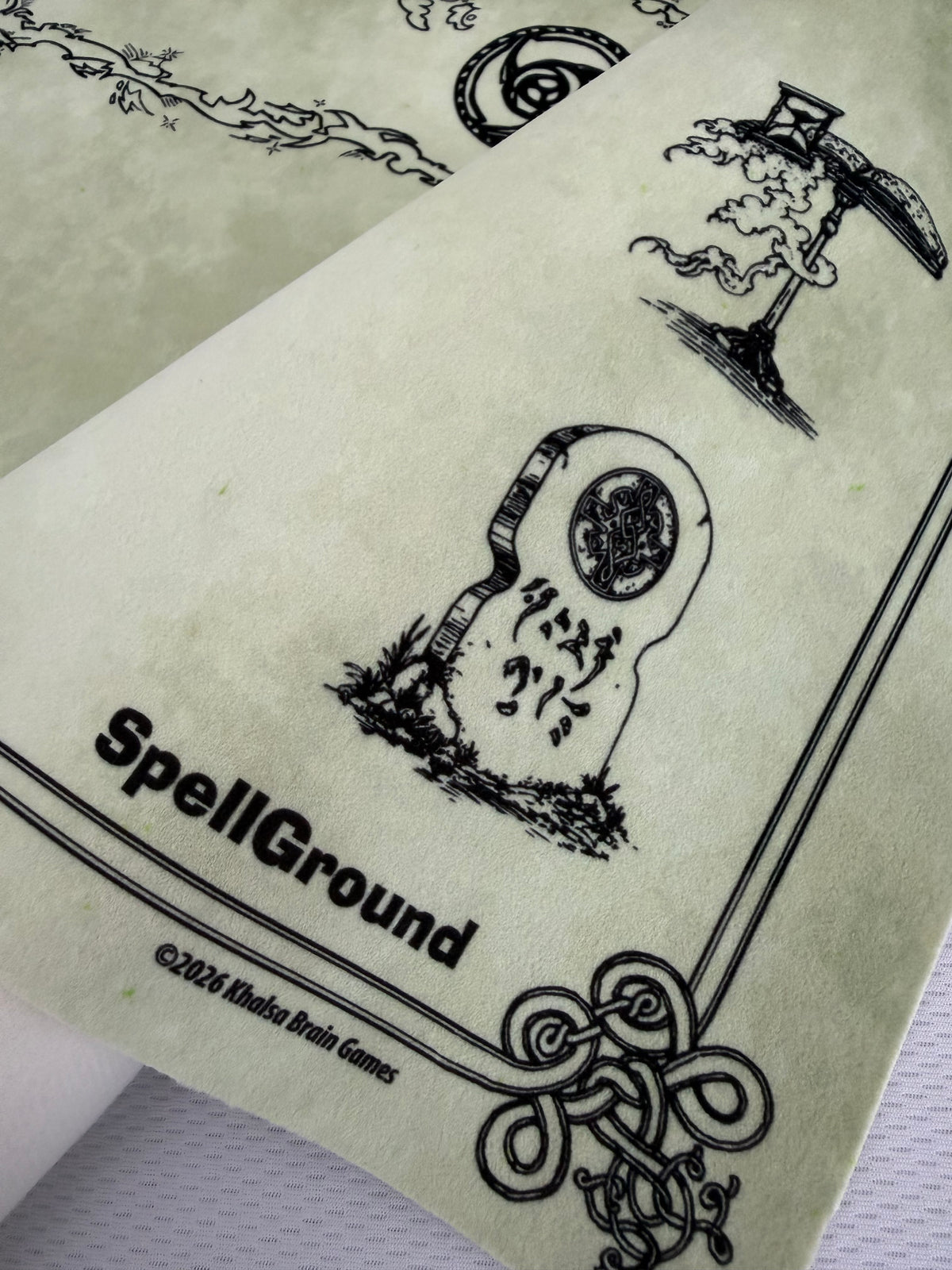 Green Spellground Premium Duelist Cloth Playmat