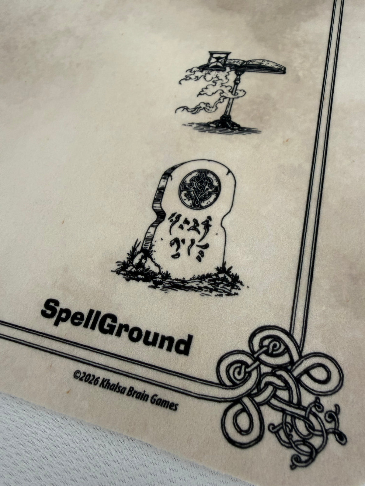 Tan Spellground Premium Duelist Cloth Playmat