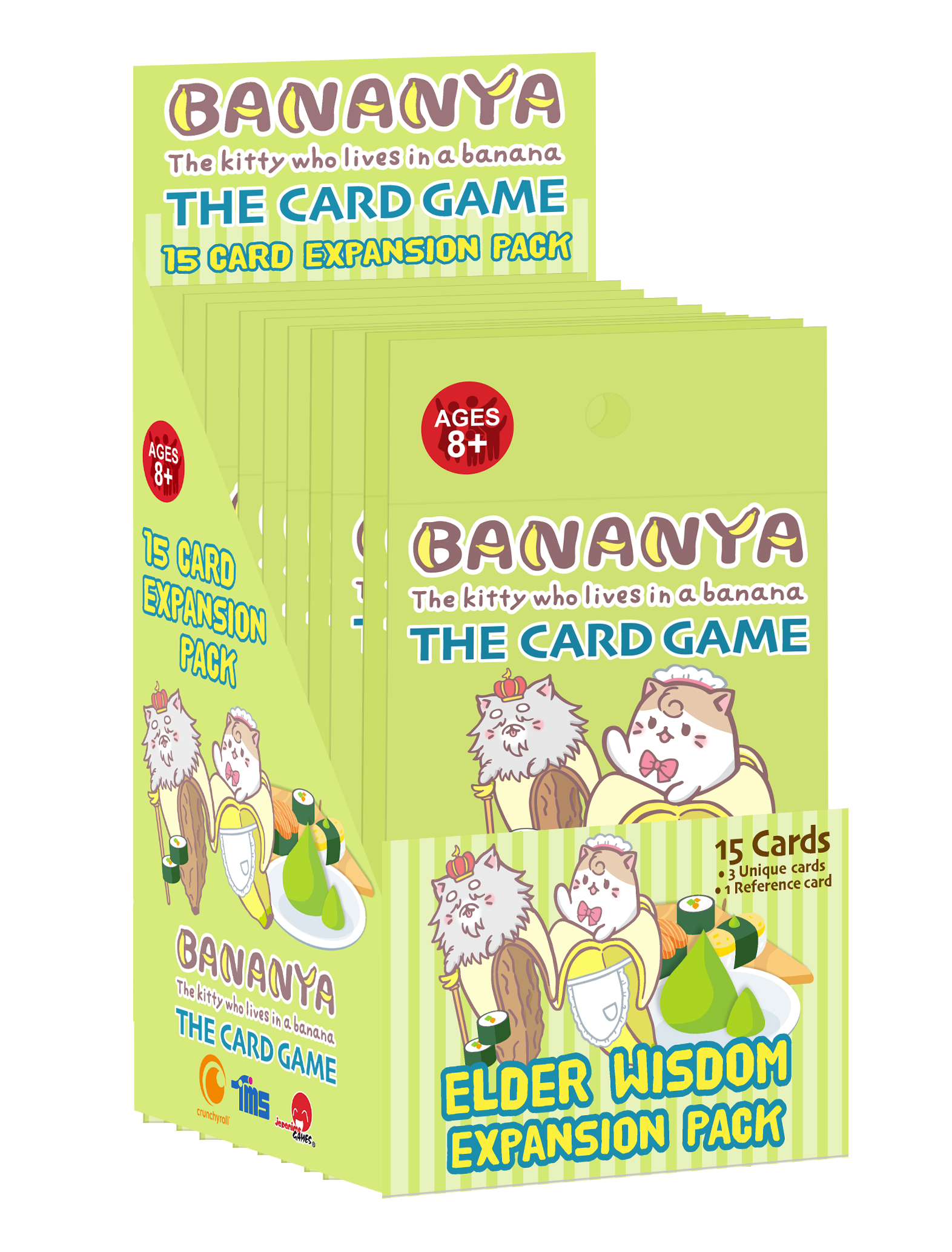 12-Pack Display Bananya: The Card Game - Elder Wisdom Expansion