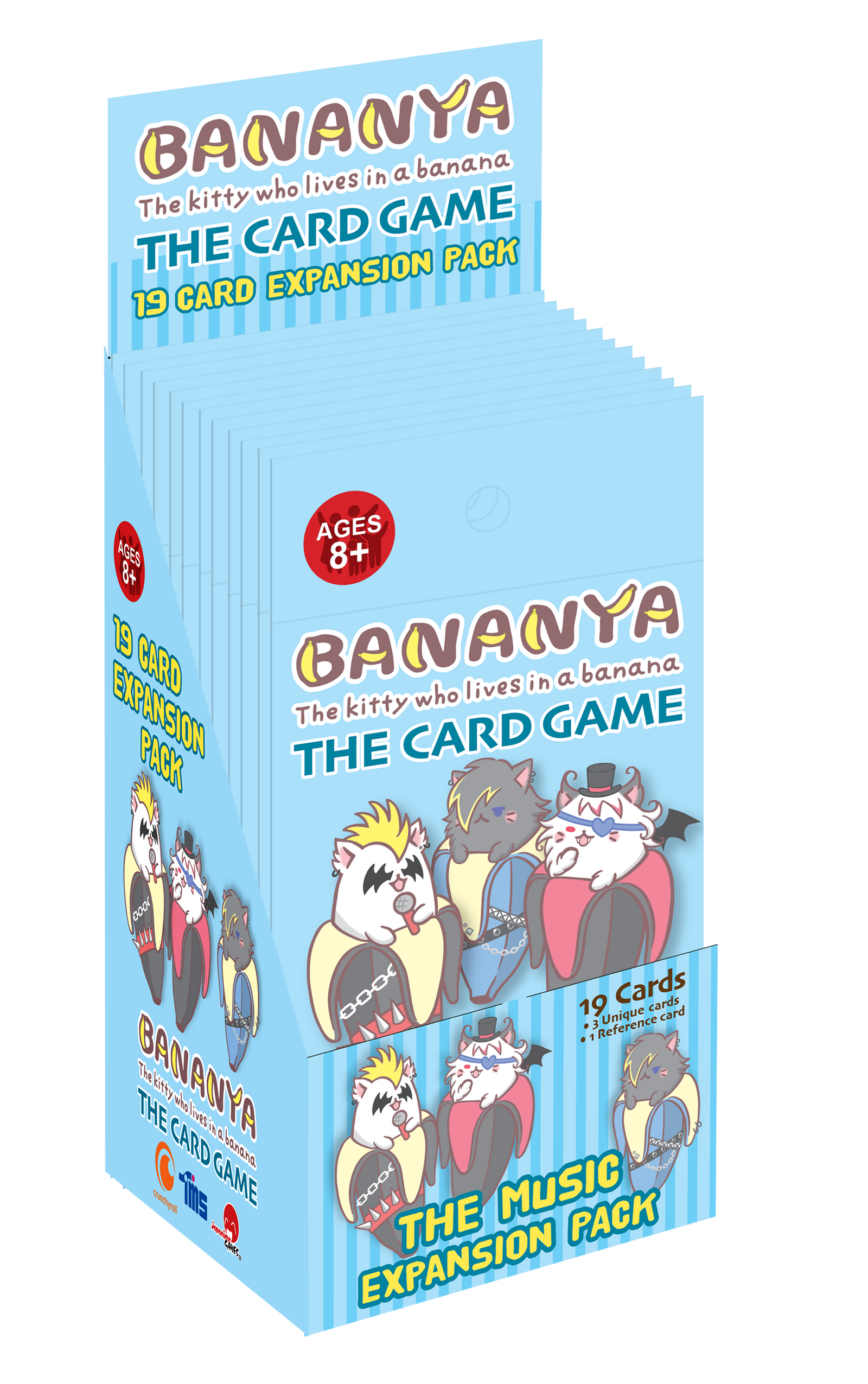 12-Pack Display Bananya: The Card Game - Music Expansion