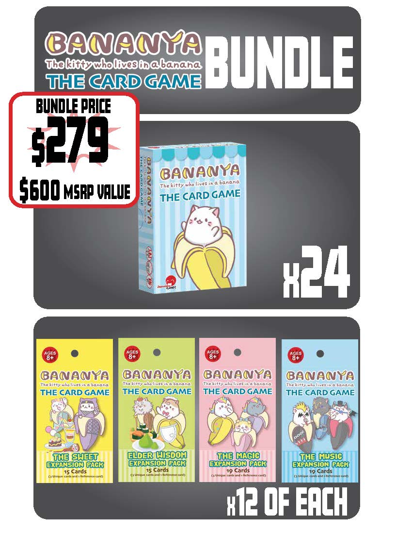 GAMA SPECIAL - Bananya Bundle