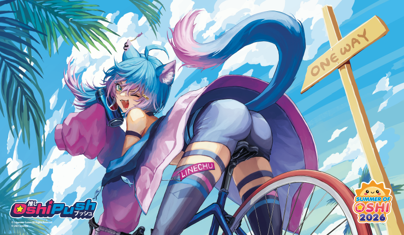 Summer of Oshi 26 Linechu Playmat