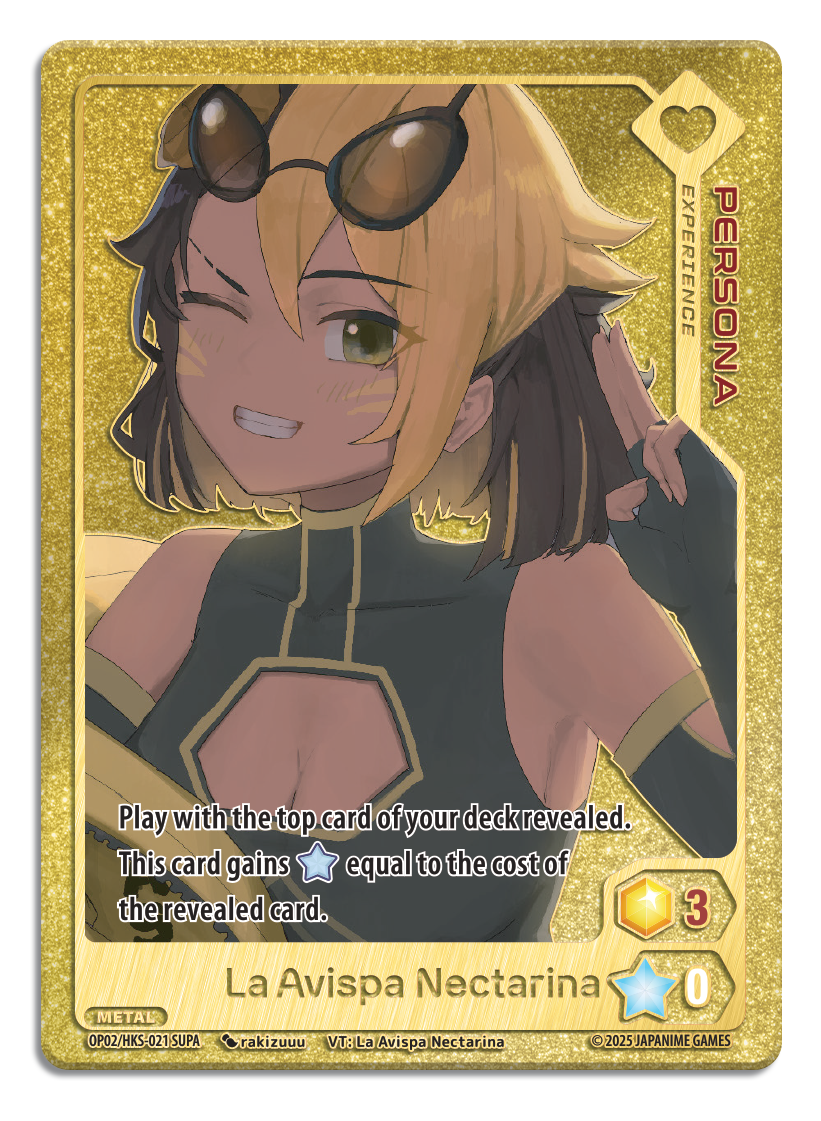 La Avispa Metal Card