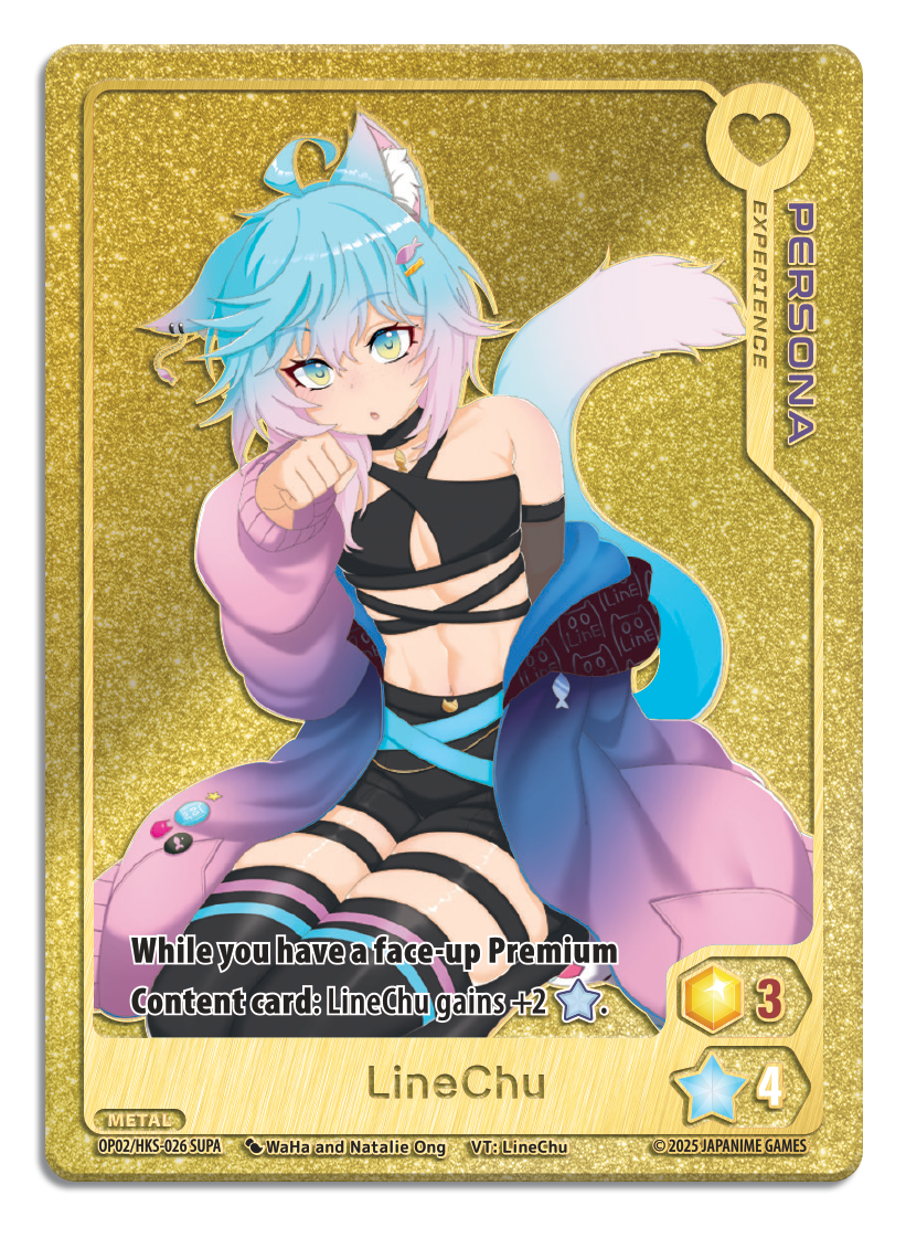 Linechu Metal Card