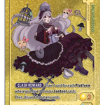 Porcelain Maid Metal Card