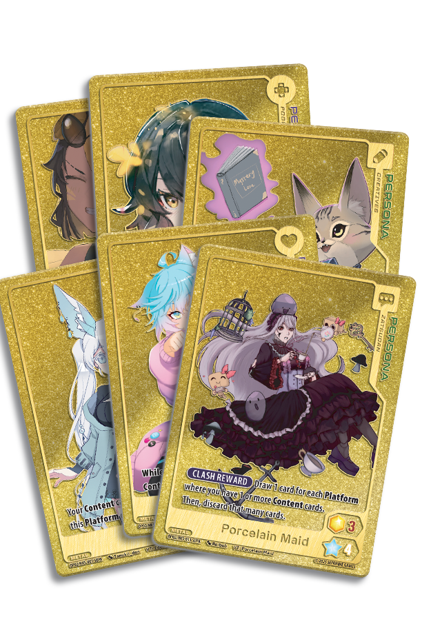 Oshi Push Hidden Links: Metal Card Set