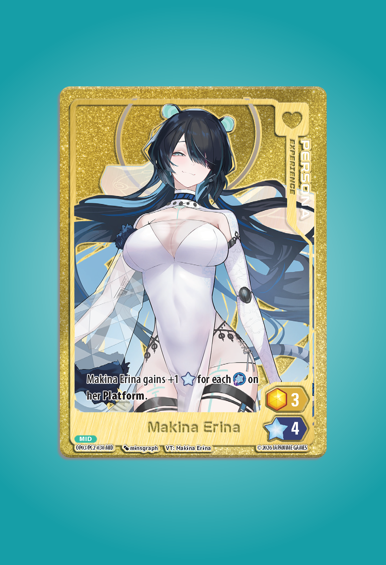 Oshi Push Phase Alias: Metal Card Makina Erina