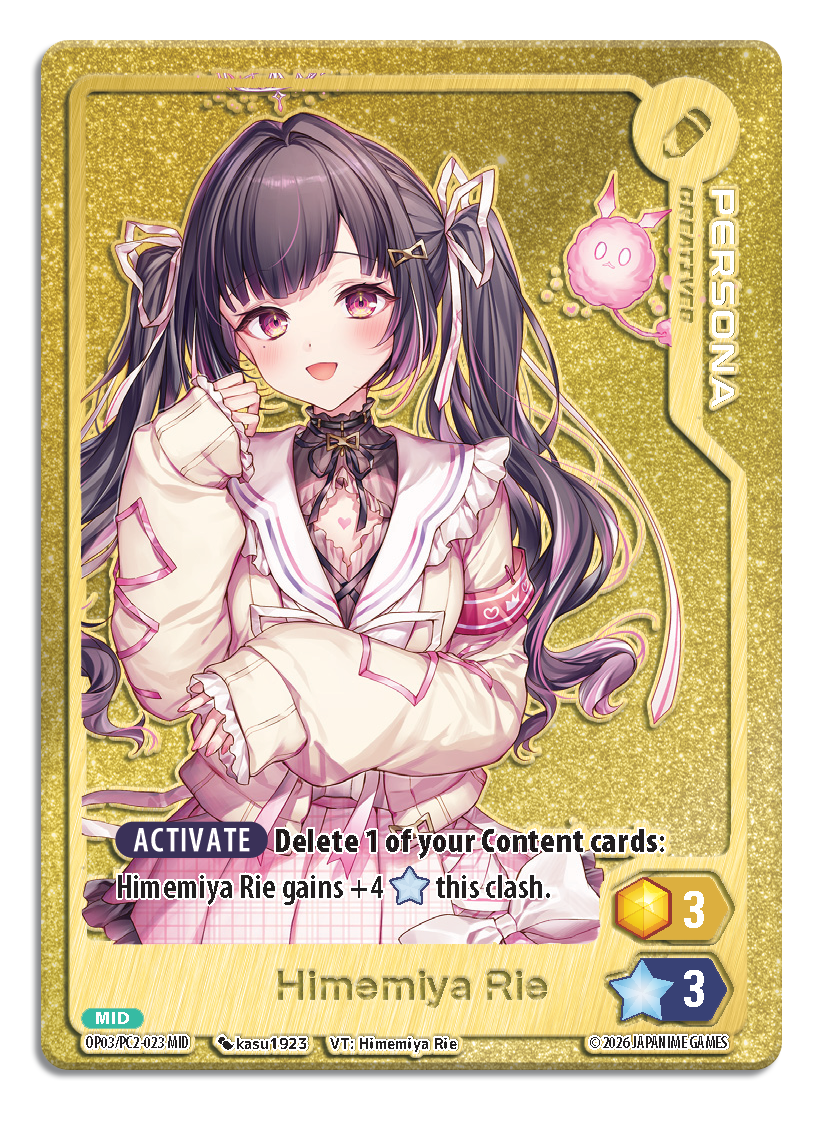 Oshi Push Phase Alias: Metal Card Set – Japanime Games