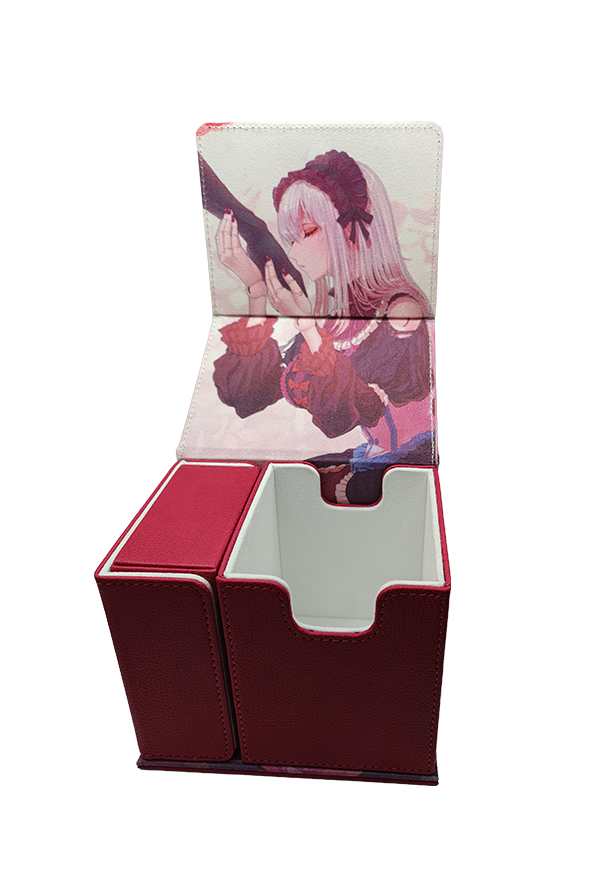 Oshi Push Hidden Links: Premium Deckbox Porcelain Maid - LIMITED EDITION