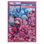 Oshi Push Hidden Links: Premium Foil Sleeves Porcelain Maid - LIMITED EDITION