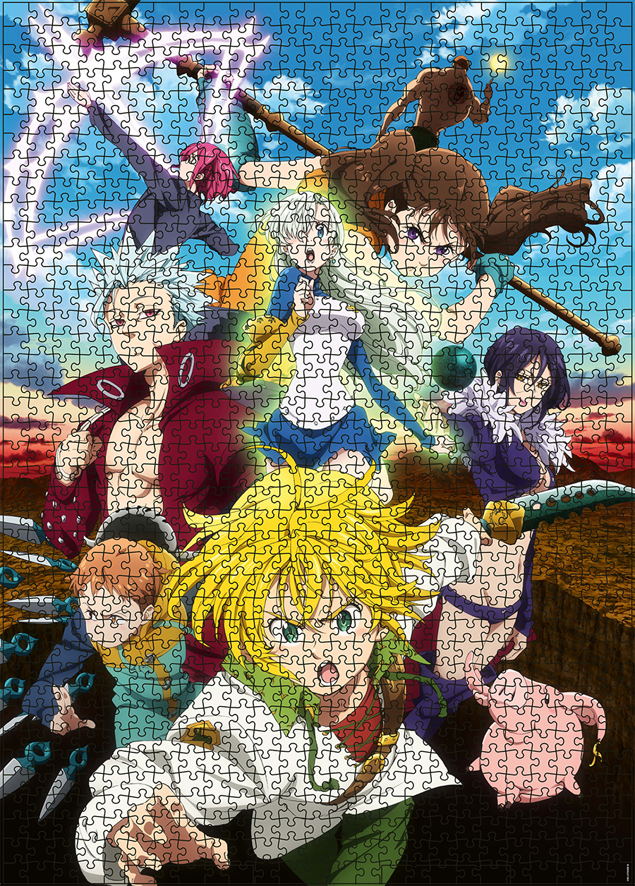 Officially Licensed Jigsaw Puzzle: Seven Deadly Sins