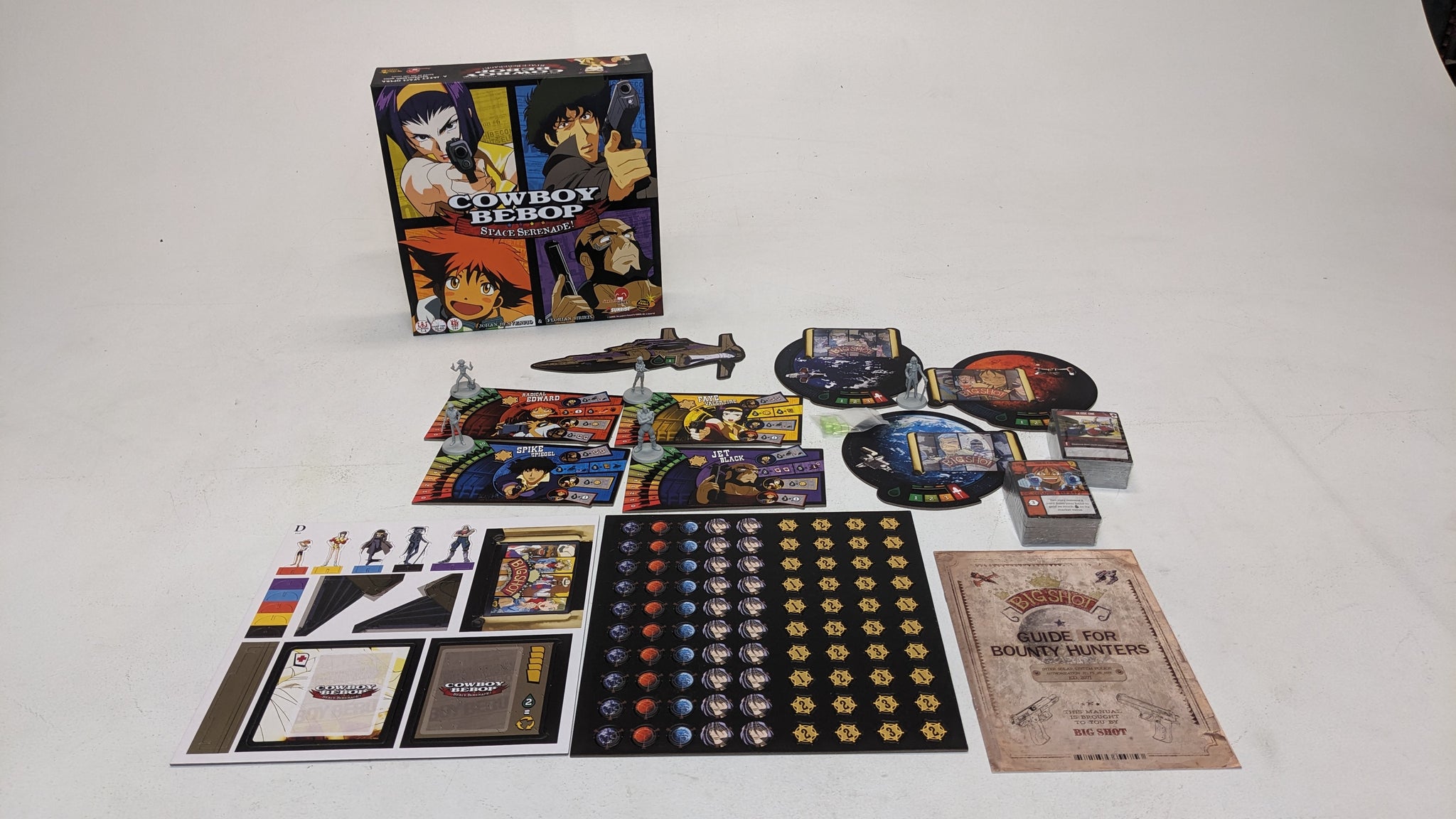 Un Œil sur COWBOY BEBOP - Space Serenade ! - le.meeple.jaune Un Œil sur COWBOY BEBOP - Space Serenade ! - le.meeple.jaune