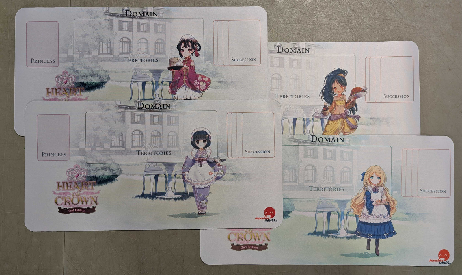 Playmat - Heart of Crown 2.0 - Player - Set of Four