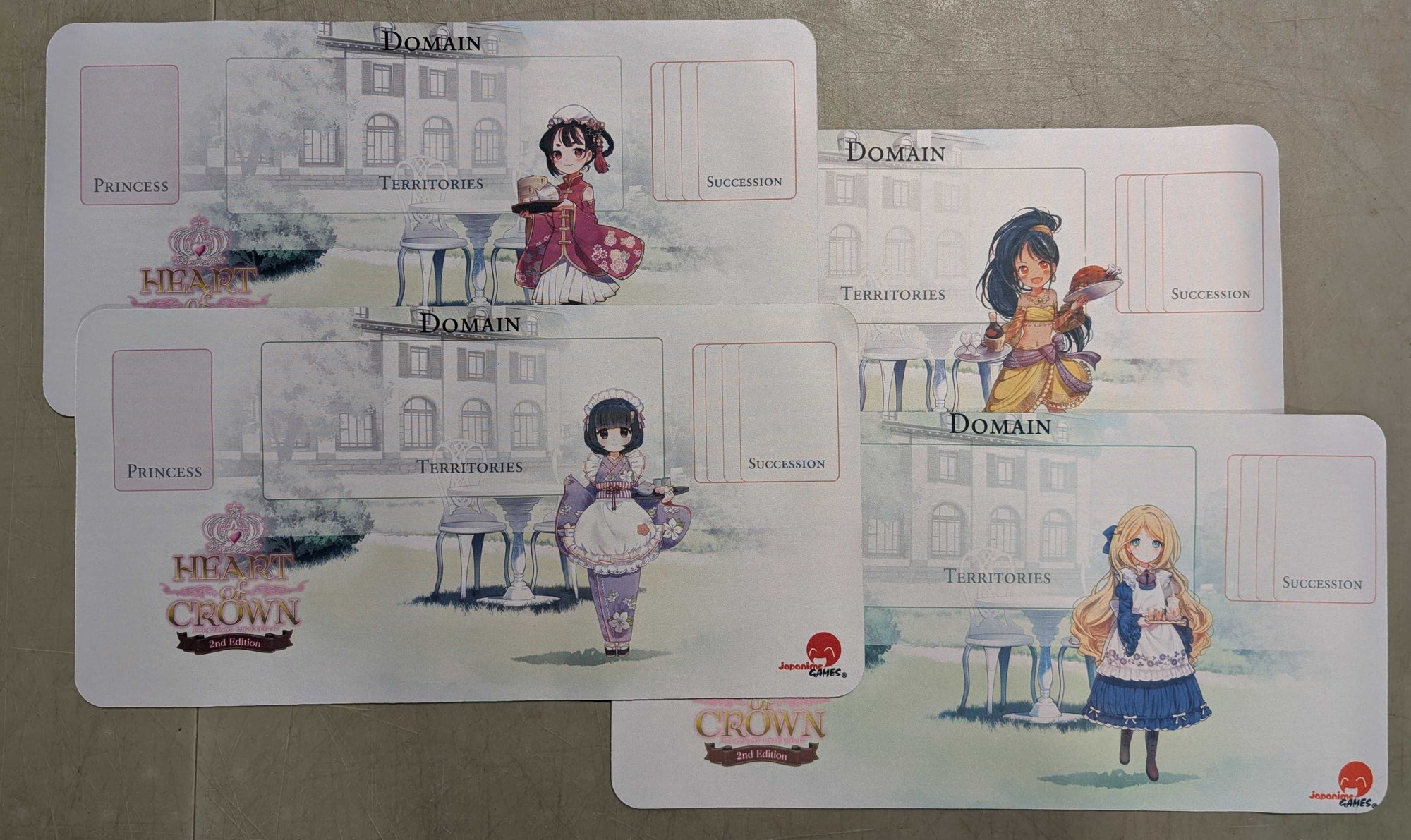Playmat - Heart of Crown 2.0 - Player - Set of Four
