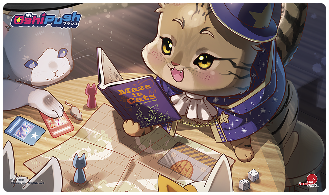 Oshi Push Hidden Links: Standard Playmat Raelice