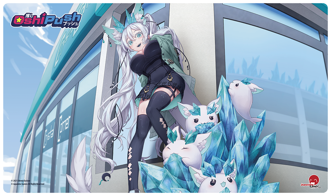 Oshi Push Hidden Links: Standard Playmat Eden