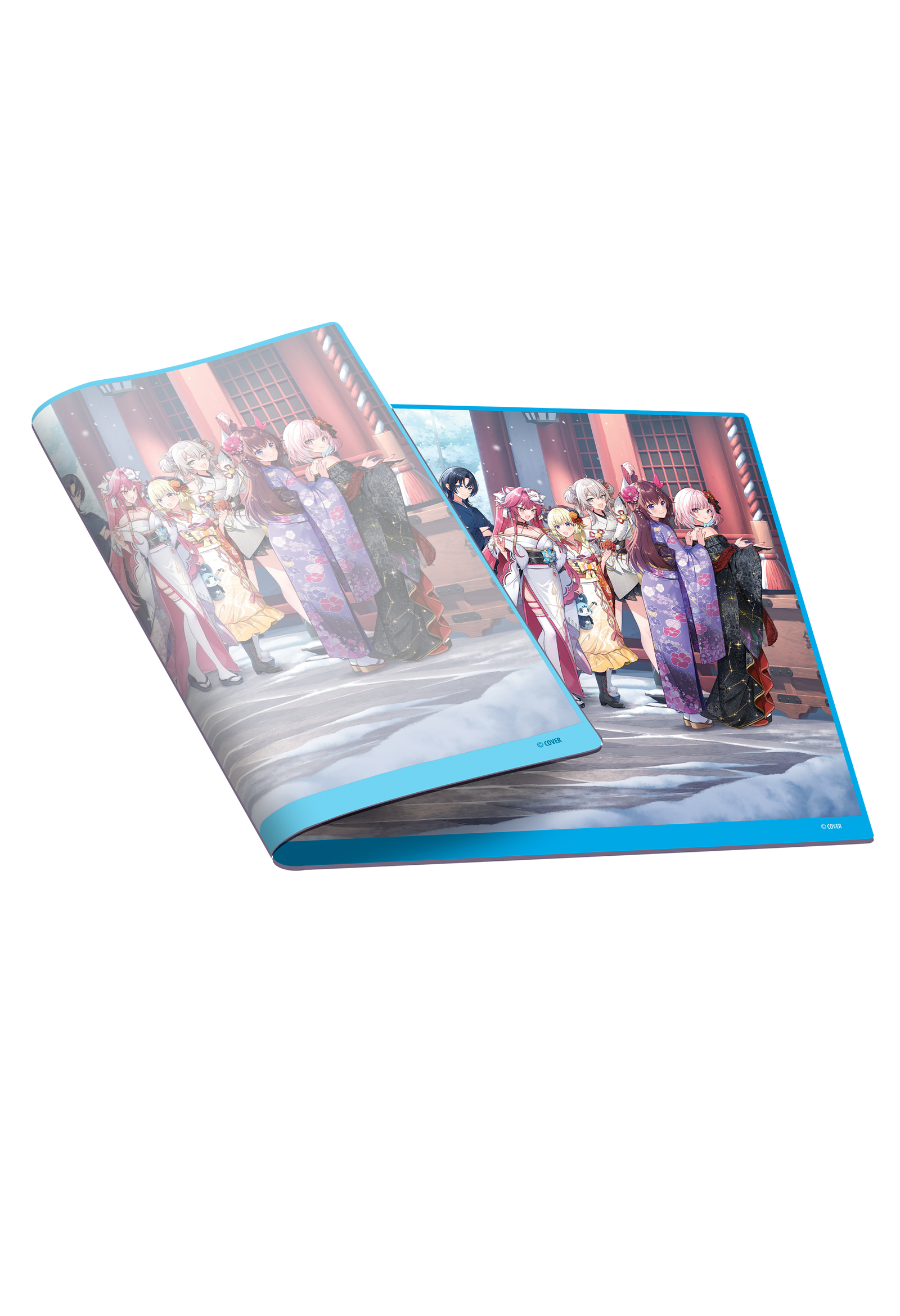 hololive Playmat - Team Ookami Mio