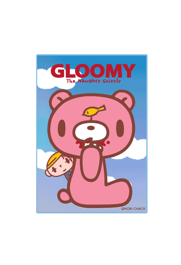 Officially licensed Gloomy Bear Foiled Standard Card Sleeves - Cute