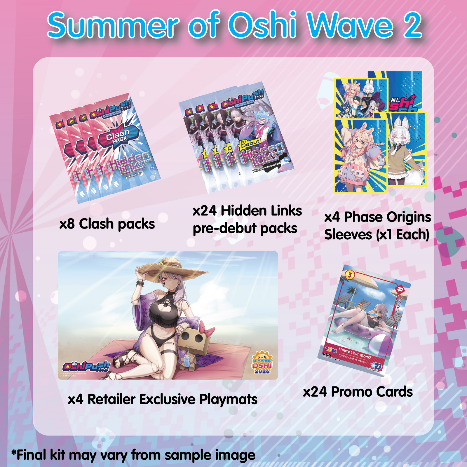Summer of Oshi Organized Play Kits