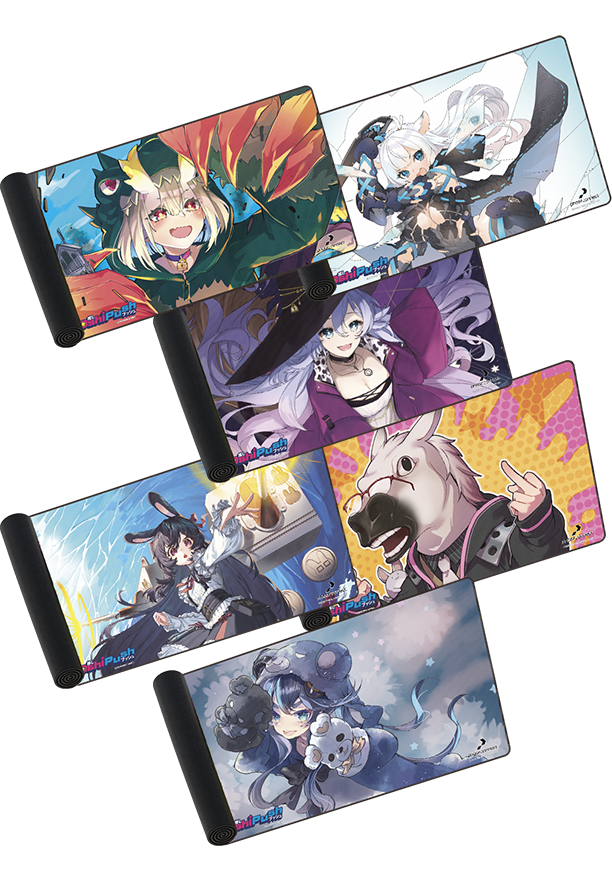 Oshi Push Phase Origins - KAMI Limited Edition Playmat Bundle - Complete Collection (7 Playmats)