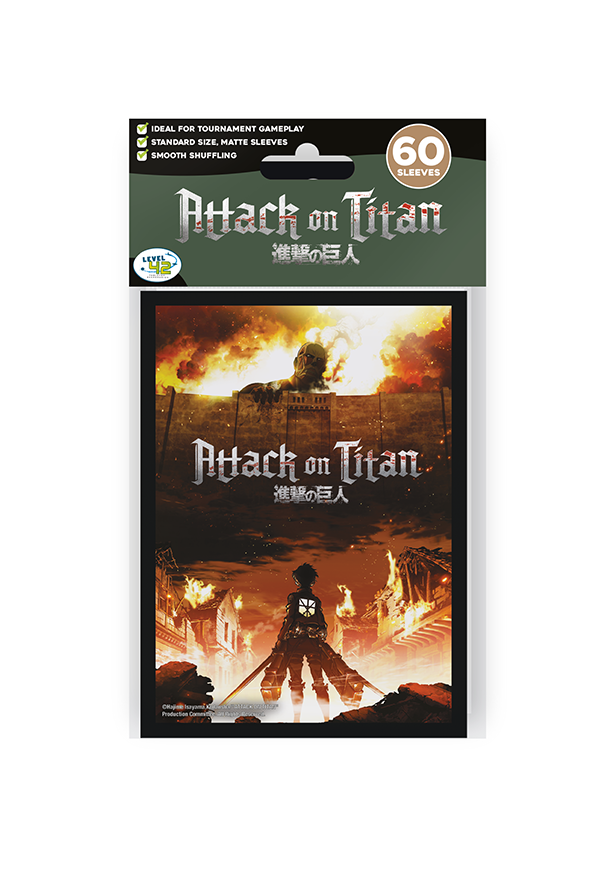 Sleeves - Officially Licensed Attack on Titan Sleeves - The Wall