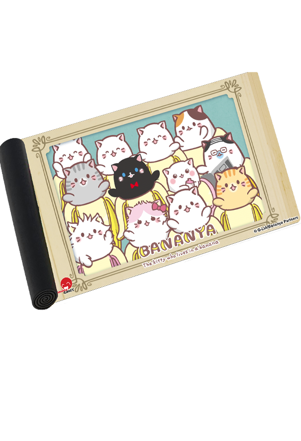 Officially Licensed Playmat - Bananya Standard - Bananya Family