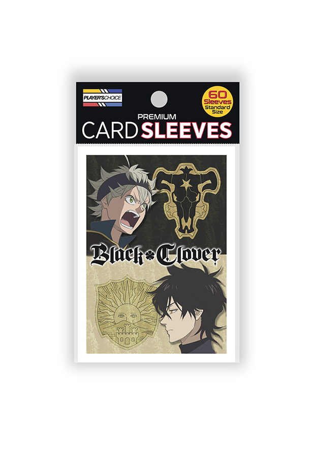 Sleeves - Officially Licensed Black Clover Sleeves - Asta & Yuno