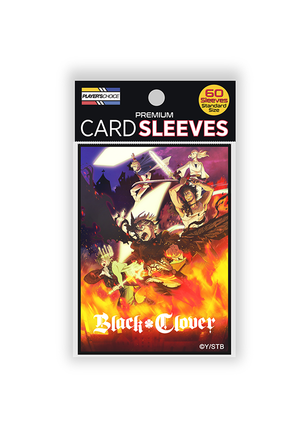 Sleeves - Officially Licensed Black Clover Sleeves - Grim Finale