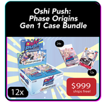 Oshi Push: Phase Origins - Retail Booster Box Case