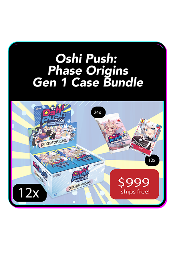 Oshi Push: Phase Origins - Retail Booster Box Case